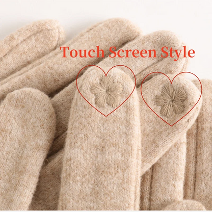 Luxurious Cashmere Touchscreen Gloves™